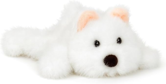 Adorable Westie Stuffed Animal Soft Plush Westie Dog Plush Toy Cute Birthday Gifts for Kids Adults