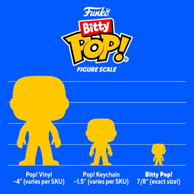 Funko Bitty POP! Dragon Ball Z, 4-Pack - Gohan, Raditz, Piccolo, and a Surprise Mystery Mini Figure - 0.9 Inch (2.2 Cm) - Anime Collectable - Stackable Display Shelf Included - Gift Idea