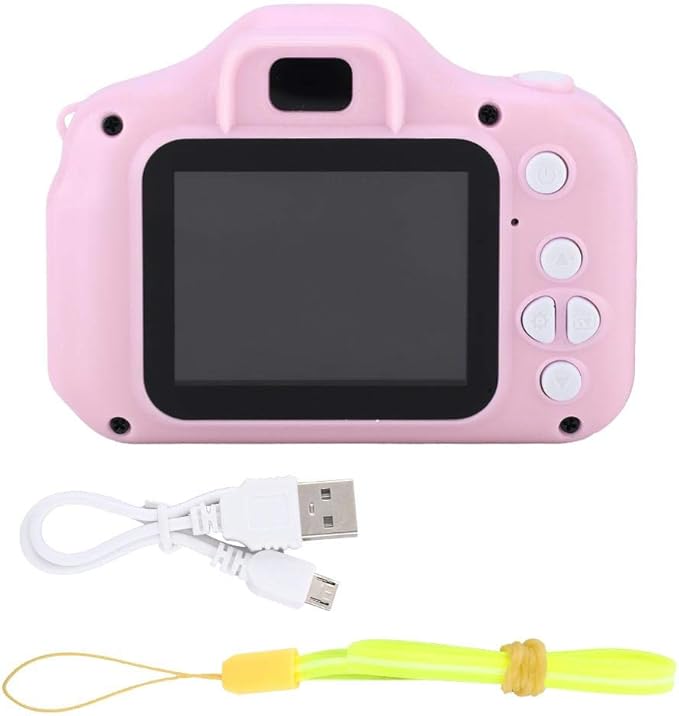 1080P Kid Camera, Children's Digital X2 Mini Portable Kid Video Camera, for Girls Birthday Birthday Christmas New Year Gift Children Toys Gifts()