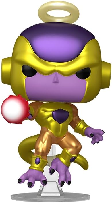 Funko Pop! Anime: Dragon Ball Super - Golden Frieza (Metallic) Exclusive Vinyl Figure Bundled with Box Protector