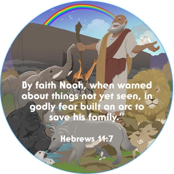 HD Disc Set Heroes of The Faith for Boys, Boy Heroes from The Bible, Project Bible Verses on Walls or Ceilings, Includes 6 Interchangeable Discs, Help Children Live by The Truth of God