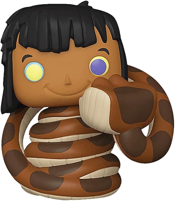 Funko Pop! The Jungle Book: Mowgli with Kaa Vinyl Figure Special Edition Exclusive