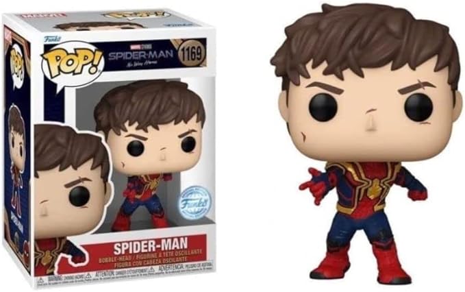 Funko Spider-Man (Unmasked) - Spider-Man: No Way Home