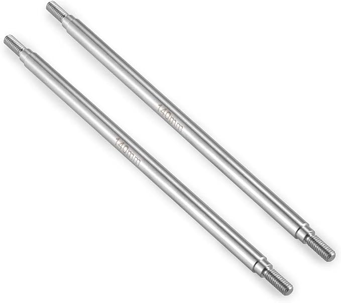 RC Spare Part for Axial for SCX10 II 90046 for TRX-4 D90 1/10 Linkage Set Link Rod M4 6x50-155mm RC Crawler Car Upgrade Parts Modification Accessories(140mm)