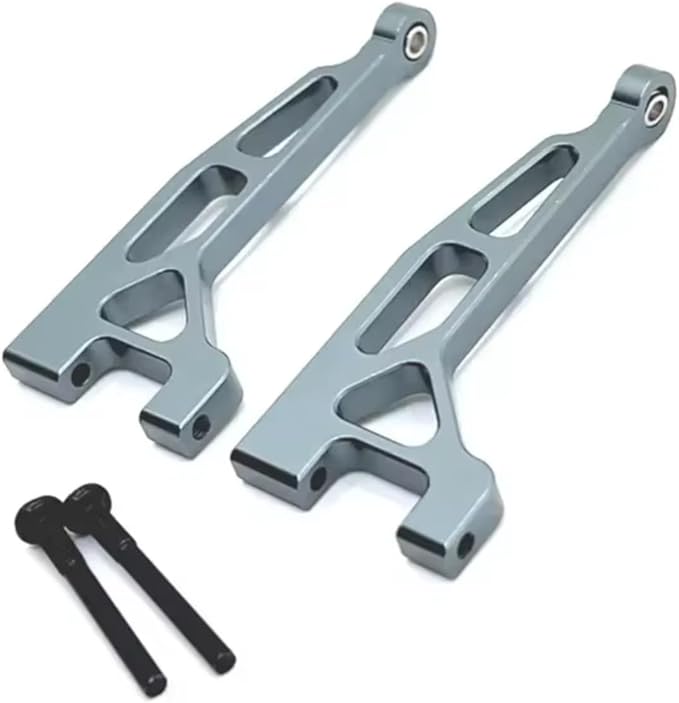 Compatible with MJX 16207 16208 16209 16210 H16 Remote-Controlled Crawler Car Upgraded Accessories Metal for Swing Arm RC Assortment(Gray)