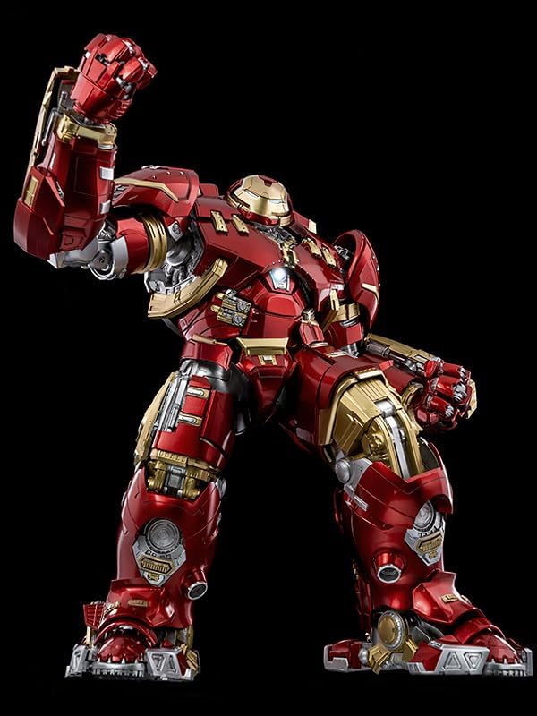 Infinity Saga DLX Iron Man Mark 44 Hulkbuster (DLX Iron Man Mark 44 Hulkbuster), 1/12 Scale, ABS, PVC, Zinc Alloy & Other Metal, Pre-Painted Action Figure for Resale