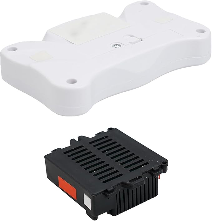 2.4G RC Remote Control Receiver 6V 12V 24V Electric Motor Controller Compatible for Children Electric Toy Car with Battery Installation Instructions(RX18 A 12V Full set)