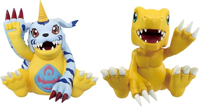 Ichibansho Figure - Digimon - Agumon & Gabumon (Clash of Light and Darkness) Collectible Statue