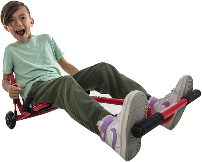 Go Kart, Swing Side-to-Side for Amazing Ride, Powered by Zig-Zag Motion, Rides on Any Hard Surface (Indoors and Outdoors)