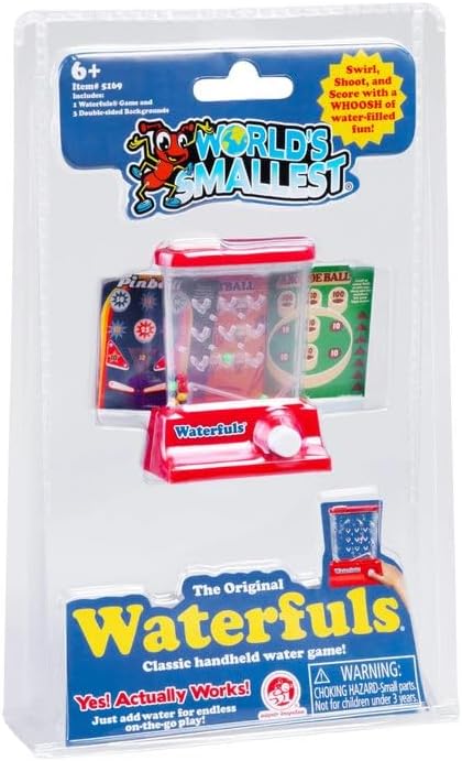 Smallest Waterfuls- A mini Version of The Nostalgic Water-Based Game.
