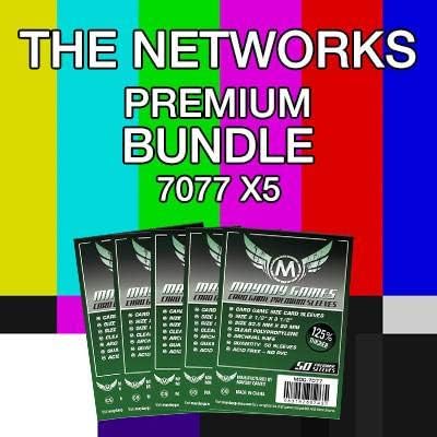 Mayday Games The Networks Game Accessory - Premium Card Sleeve Bundle