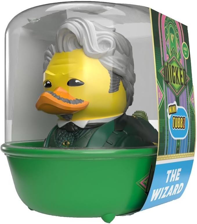 TUBBZ Mini: Wicked for Good - Wizard of Oz Cosplaying Rubber Duck Vinyl Figure