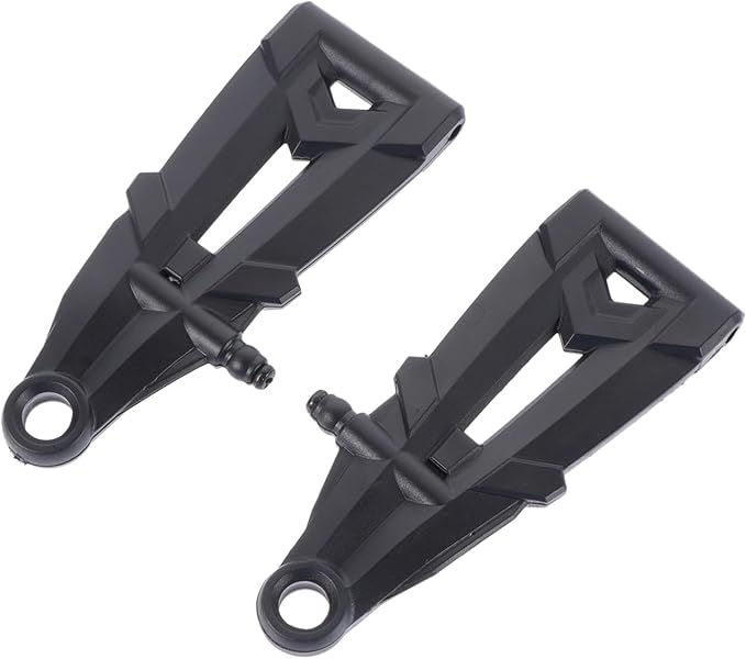 Mobestech 2pcs Front Lower Shell for Four-Wheel Drive Remote Replacement Parts Easy to Install Essential Accessories for Rc Car Enthusiasts