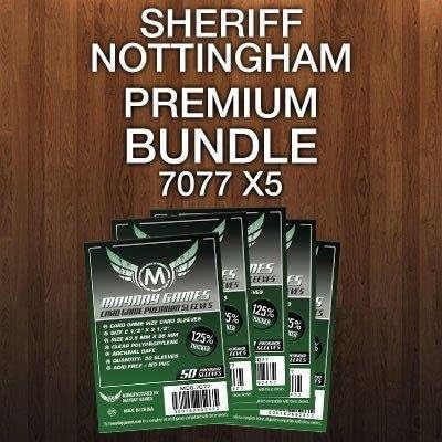 Mayday Games Sheriff of Notingham Game Accessory- Premium Card Sleeve Bundle