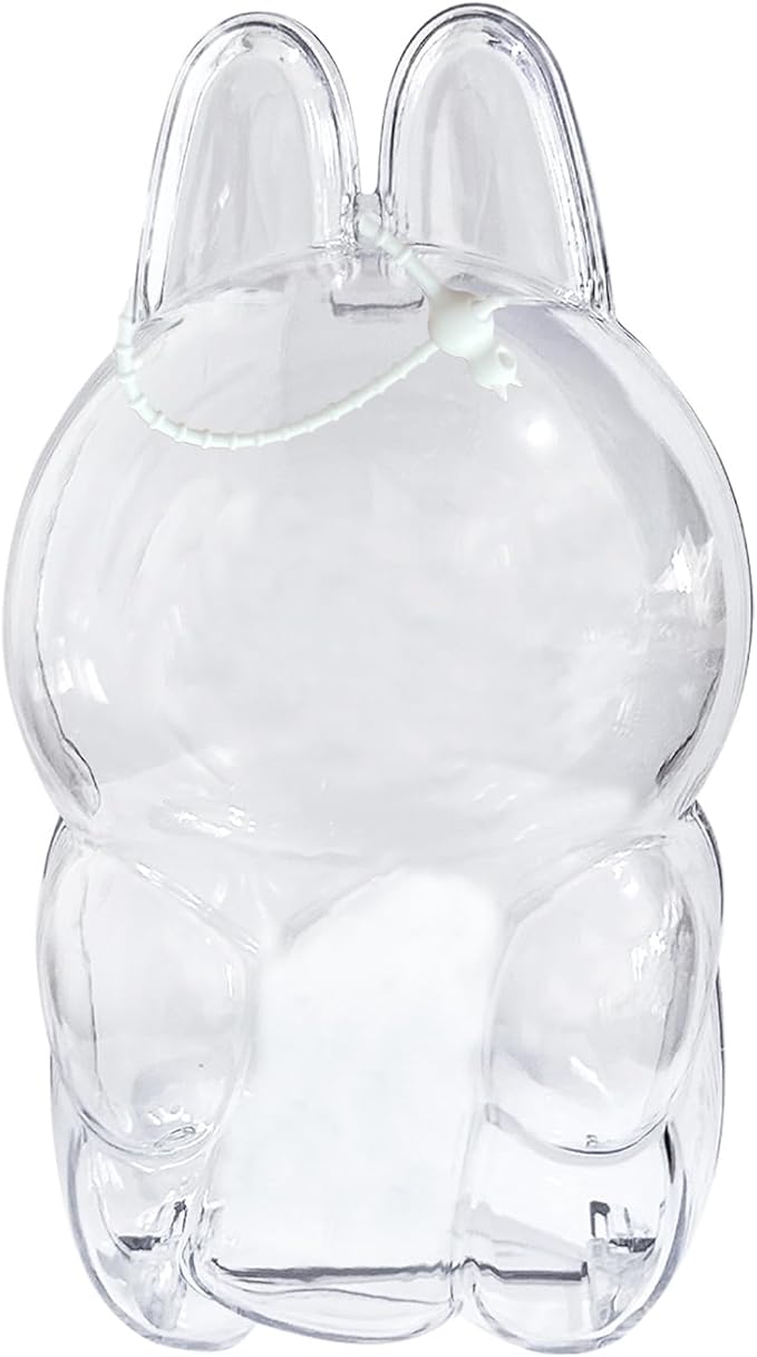 Drink Cup Collectible Case - Hard PVC Protector with Carry Strap Compatible for 15cm Drink LABUBU(5.9 INCH)