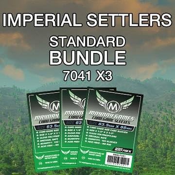 Mayday Games Imperial Settlers Game Accessory- Standard Card Sleeve Bundle