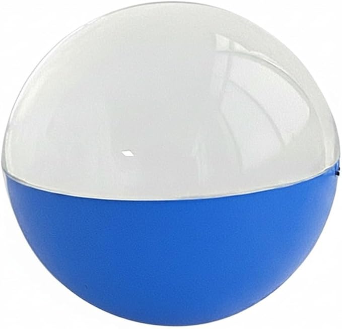2.7" Crystal Ball Video Player, Memory Orb, Personalized Digital Memory Display, Uploadable Videos & Photos, DIY Gift for Anniversary, Birthday (Blue)