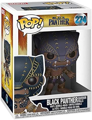 Funko Pop! Marvel: Black Panther Movie - Black Panther (Warrior Falls) Collectible Figure