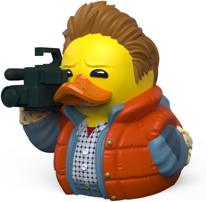 TUBBZ Boxed Edition Marty McFly Collectible Vinyl Rubber Duck Figure - Official Back to The Future Merchandise - TV, Movies & Video Games