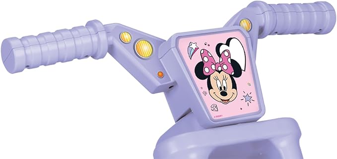 Daniel Tiger's Neighborhood Minnie Ride-On 10" Fly Wheels Junior Cruiser Tricycle with Sounds - Toddler Bike Trike, Ages 2-4