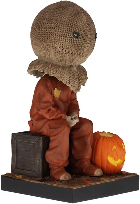 Royal Bobbles Trick 'R Treat Sam Sitting Collectible Bobblehead Statue