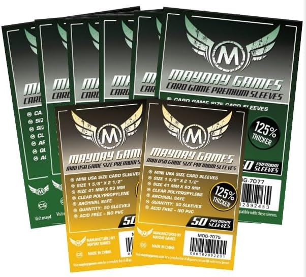 Mayday Games Hegemony -Premium Compatible Card Sleeve Bundle