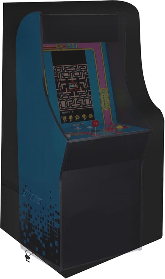 Arcade Machine Cover - Dust Proof Waterproof, Anti-UV Drawstring Closure, Durable Game Equipment Guard | Console Handle Protection Cover, Perfect For Adult Child Garden Backyard Indoor Shop Use