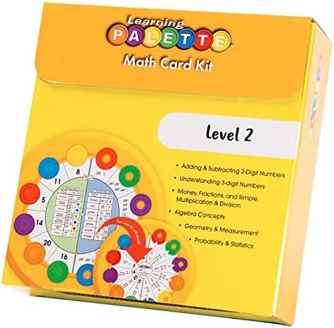 2nd Grade Self Correcting Math Learning Palette 6 Pack
