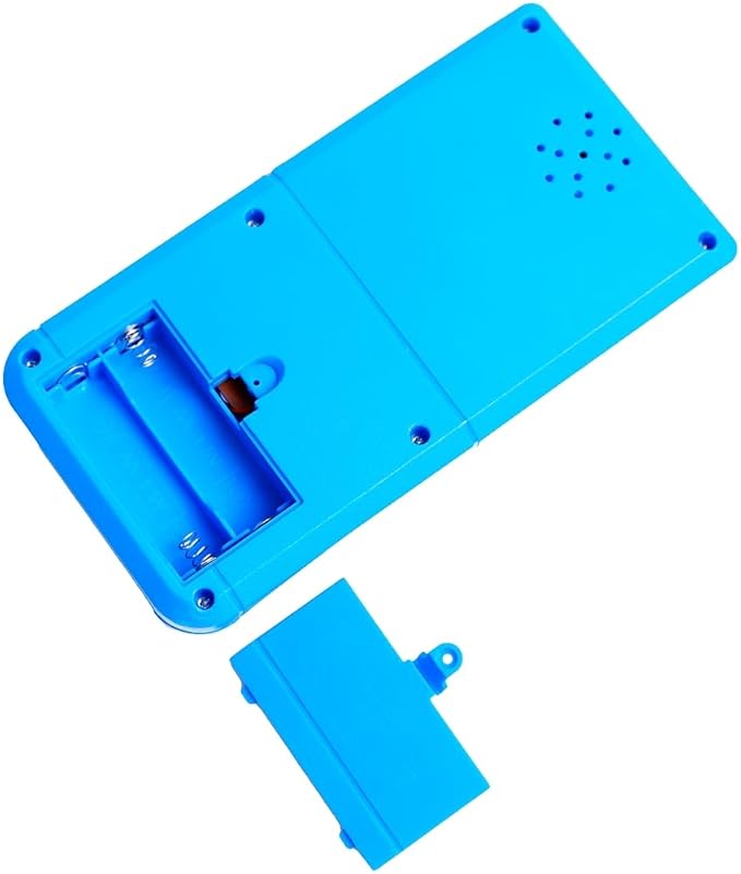 New Large Screen Brick Game Console Green Backlight Built-in 23 Multi-Mode Block Games Classic Nostalgia Puzzle Speed and Difficulty can be Adjusted Suitable as a Gift for Kids (Blue)