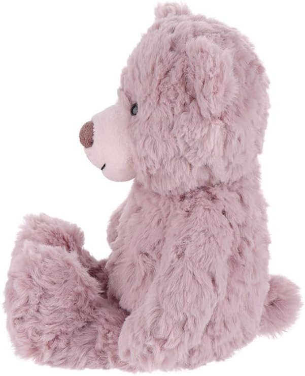 Apricot Lamb Toys Plush Pink Purple Flower Teddy Bear Stuffed Animal Soft Cuddly Perfect for Child 8 Inches