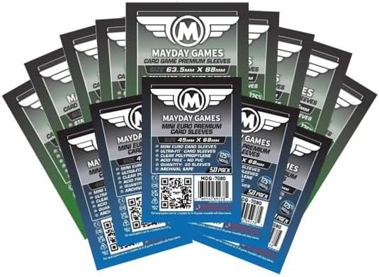 Mayday Games Nemesis Retaliation -Premium Compatible Card Sleeve Bundle