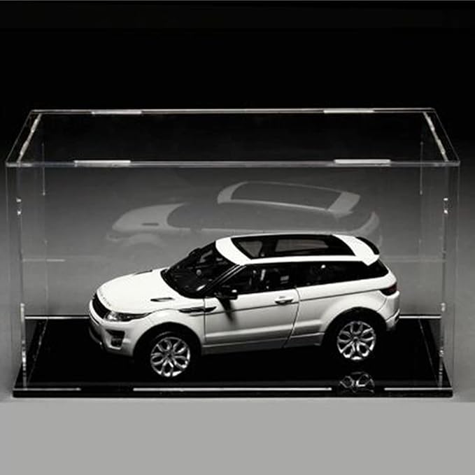 Self-Assembly Acrylic Display Case,Deluxe Dustproof Showcase,Display Cases for Collectibles for Pop Figures Toy Collectibles,Need Remove Protective Film(13.5x6x10.6 inch; 34x15x27cm)