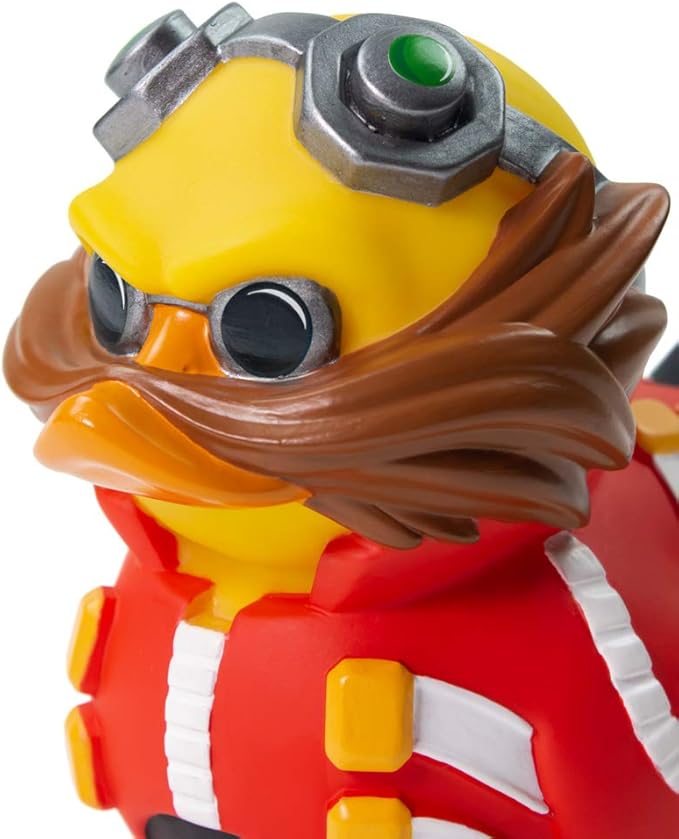 TUBBZ Sonic The Hedgehog Dr Eggman Collectable Duck Vinyl Figure - Official Sonic The Hedgehog Merchandise - TV Movies & Games