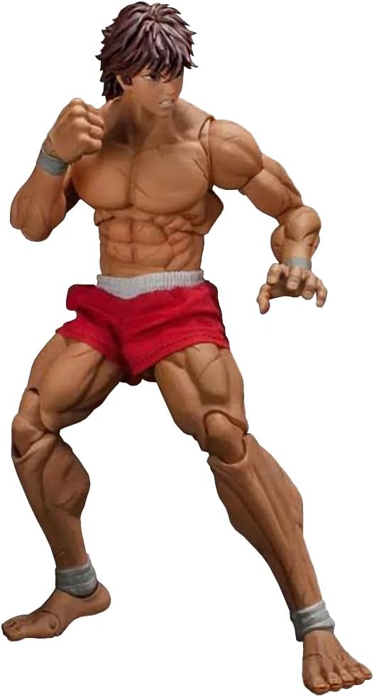 Hanma/Hanma Yujiro Figure Muscle Man Fighting Ultra-Movable Model with Changeable Parts Ornaments