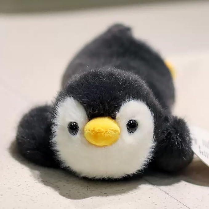Penguin Stuffed Animal Cute Plush Doll Toy 8 inch for Girls Boys Christmas(pa Penguin Black)