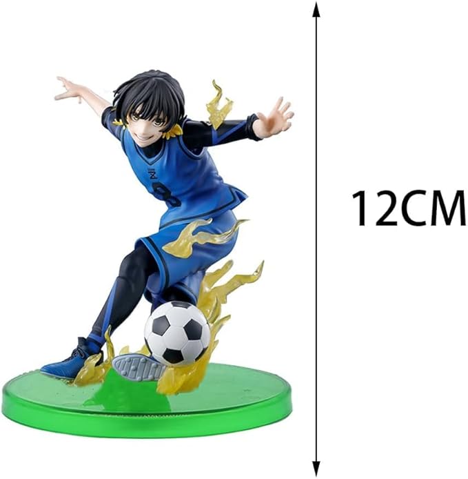 Bachira Meguru Anime Figure 12cm PVC Character Nagi Seishiro Action Figure Statue Handmade Model Desktop Decoration Collectibles
