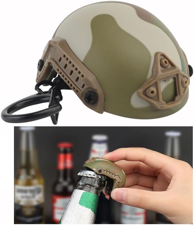 Mini Night Vision Sight Goggles NVG Shaped Keychain Key Ring Chain Creative Gift Collection Toy