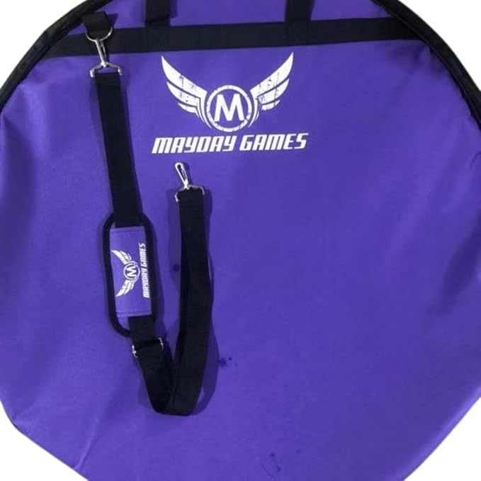 Mayday Games Deluxe Crokinole Carrying Case, Purple