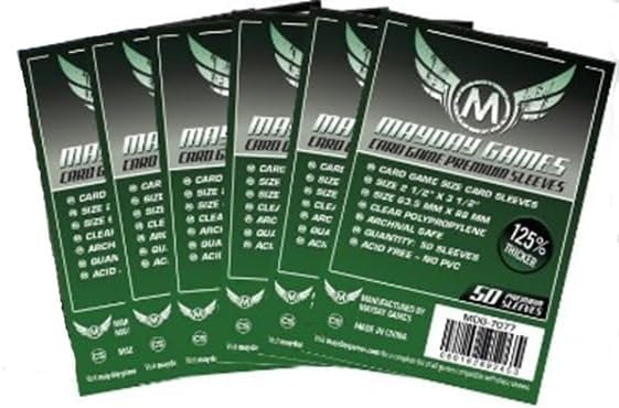 Mayday Games Castle Assault -Compatible Premium Card Sleeve Bundle (7077 x 6)