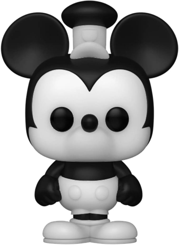 Funko Bitty POP! Disney - Minnie, 4-Pack - Minnie Mouse (red Dress), Daisy Duck, Donald Duck and A Surprise Mystery Mini Figure - 0.9 Inch (2.2 Cm) Collectable - Stackable Display Shelf Included