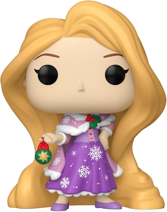 Funko Pop! Disney: Princess Holiday - Rapunzel - Disney Princesses - Collectable Vinyl Figure - Gift Idea - Official Merchandise - Toys for Kids & Adults - Disney/Pixar Fans