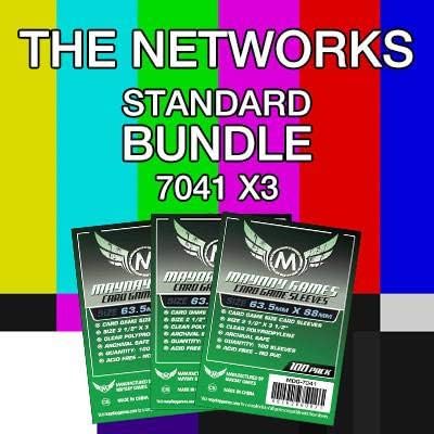 Mayday Games The Networks Game Accessory - Standard Card Sleeve Bundle