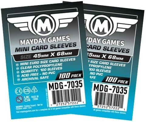Mayday Games Dream Home Game Accessory- Standard Card Sleeve Bundle