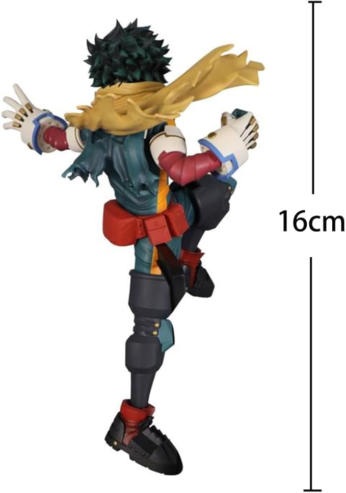 MHA Anime Figures Midoriya Izuku Action Figure Battle Pose MHA Collectible Statues Anime Figurine Desktop Decoration