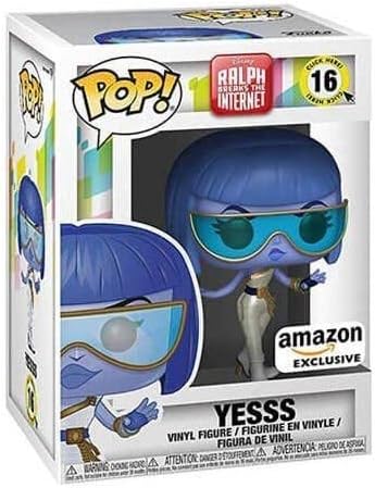 Funko Pop Disney: Wreck-It Ralph 2 - Yesss, Amazon Exclusive Collectible Figure, Multicolor (33613)
