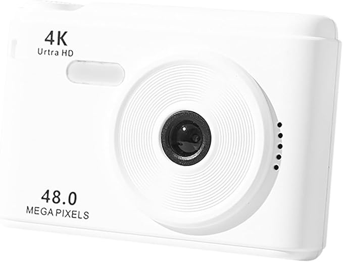 720P Electronic Camera for Children 48MP Photo 4K Video Registering Scratch Immune Display 16X Enlarge Multiple Color Sieves Electronic Toy Camera Gift