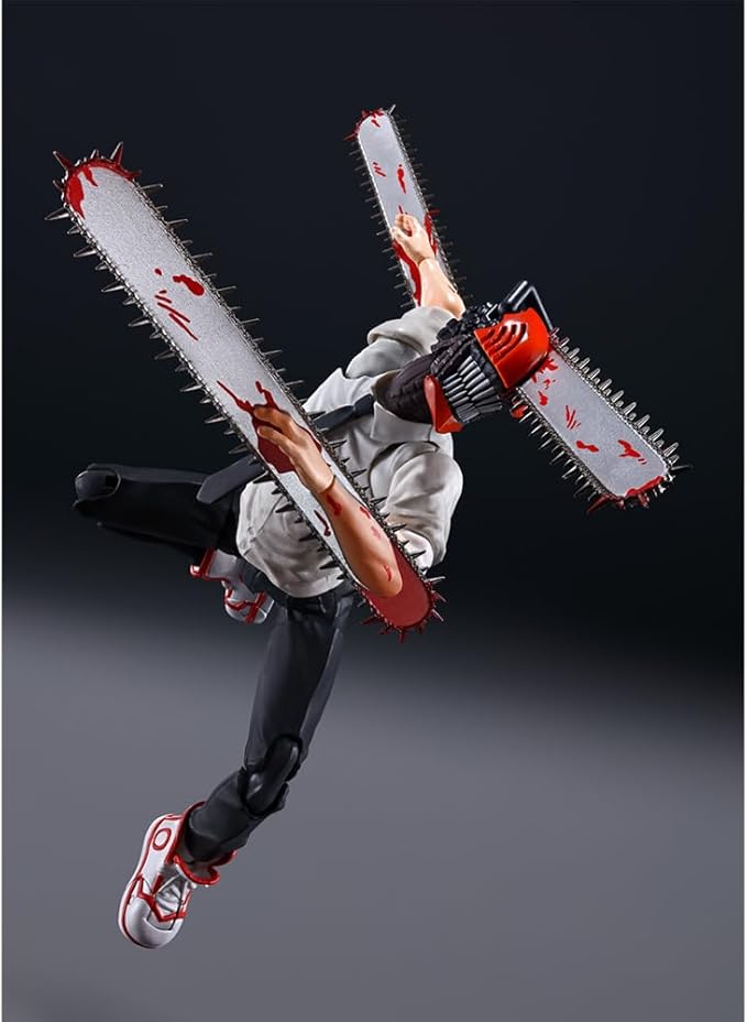 Makima Figure Super Action Statue Joints Movable Anime Figures 5.9" Replaceable Parts Makima Action Figure Collectibles Gifts