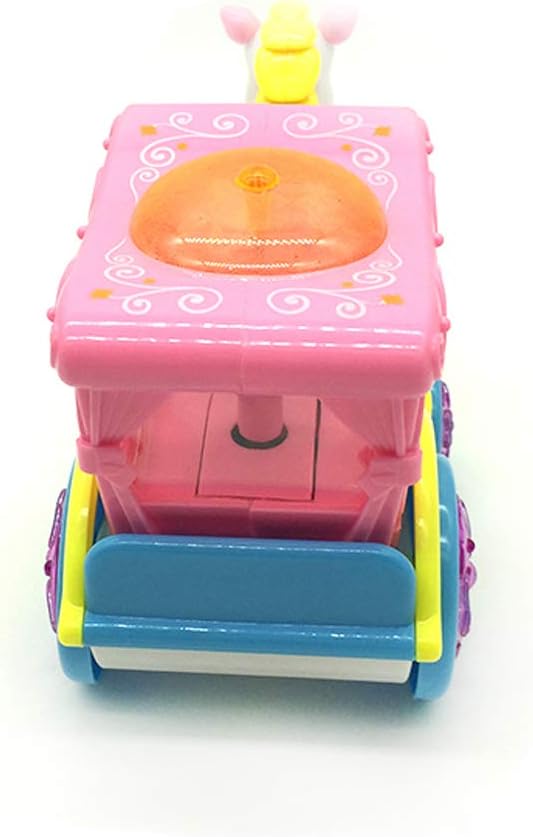 Light and Sound Kids Walking Horse and Carriage