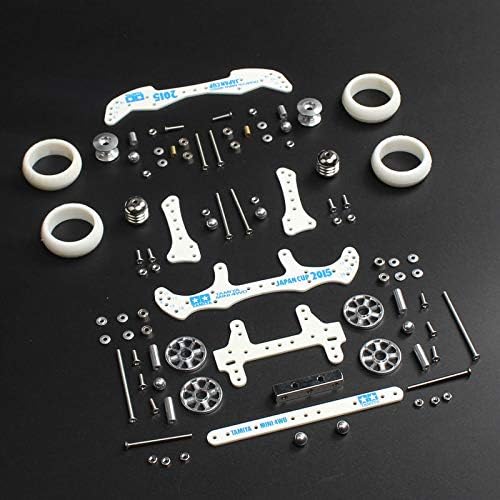 1 Set MA/AR Chassis Modification Spare Parts Set Kit with FRP Parts for Tamiya Mini 4WD RC Car Model - (Color: H009-Red)