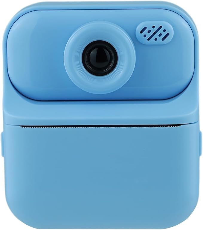 Kids Instant Print Camera – Digital Camera for Girls Boys Age 3-10, Thermal Printing with Filters & Stickers – Birthday, for Kids, Toys for Ages 3-13, Teen Girl Trendy Gift (Blue)